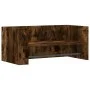 Engineered smoked oak wood wall shelf 70.5x35x30.5 cm by , Shelves and shelves - Ref: Foro24-848455, Price: 34,11 €, Discount: %