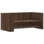 Brown oak engineered wood wall shelf 70.5x35x30.5 cm by , Shelves and shelves - Ref: Foro24-848457, Price: 30,38 €, Discount: %