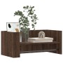 Brown oak engineered wood wall shelf 70.5x35x30.5 cm by , Shelves and shelves - Ref: Foro24-848457, Price: 31,33 €, Discount: %