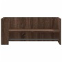Brown oak engineered wood wall shelf 70.5x35x30.5 cm by , Shelves and shelves - Ref: Foro24-848457, Price: 31,33 €, Discount: %