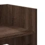 Brown oak engineered wood wall shelf 70.5x35x30.5 cm by , Shelves and shelves - Ref: Foro24-848457, Price: 30,38 €, Discount: %