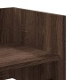 Wandregal aus braunem Eichenfurnierholz 70,5x35x30,5 cm von , Regale und Regale - Ref: Foro24-848457, Preis: 30,81 €, Rabatt: %