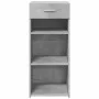 Engineered wood gray concrete sideboard 40x42.5x93 cm by , Sideboards - Ref: Foro24-846316, Price: 60,14 €, Discount: %