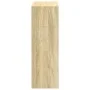 Engineered wood high sideboard in Sonoma oak 70x41x124 cm by , Sideboards - Ref: Foro24-846406, Price: 82,10 €, Discount: %