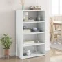 Tall white engineered wood sideboard 70x41x124 cm by , Sideboards - Ref: Foro24-846404, Price: 73,63 €, Discount: %