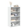 Tall white engineered wood sideboard 70x41x124 cm by , Sideboards - Ref: Foro24-846404, Price: 74,71 €, Discount: %