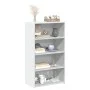 Tall white engineered wood sideboard 70x41x124 cm by , Sideboards - Ref: Foro24-846404, Price: 73,63 €, Discount: %