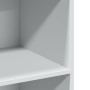 Tall white engineered wood sideboard 70x41x124 cm by , Sideboards - Ref: Foro24-846404, Price: 74,71 €, Discount: %