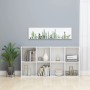 Regal/Sideboard weiß glänzend Furnier 66x30x130 cm von vidaXL, Bücherregale und Regale - Ref: Foro24-800159, Preis: 88,95 €, ...