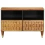 Mueble de TV madera maciza de mango 70x33x46 cm de , Almacenamiento para CD y DVD - Ref: Foro24-358285, Precio: 59,76 €, Desc...