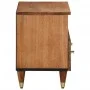 Mueble de TV madera maciza de mango 70x33x46 cm de , Almacenamiento para CD y DVD - Ref: Foro24-358285, Precio: 59,76 €, Desc...