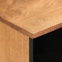 Massives Mangoholz-TV-Möbel 70x33x46 cm von , CD- und DVD-Speicher - Ref: Foro24-358285, Preis: 60,46 €, Rabatt: %