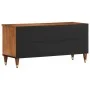 Mueble de TV madera maciza de mango 100x33x46 cm de , Almacenamiento para CD y DVD - Ref: Foro24-358300, Precio: 65,03 €, Des...