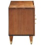 Massives Mangoholz-TV-Möbel 105x33x46 cm von , CD- und DVD-Speicher - Ref: Foro24-358298, Preis: 129,69 €, Rabatt: %