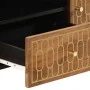 Mueble de TV madera maciza de mango 105x33x46 cm de , Almacenamiento para CD y DVD - Ref: Foro24-358298, Precio: 127,15 €, De...