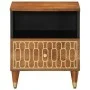Bedside tables 2 units solid mango wood 40x33x46 cm by , Nightstands - Ref: Foro24-358291, Price: 93,10 €, Discount: %