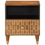 Nachttische 2 Stück Massivholz aus Mangoholz 40x33x46 cm von , Nachttische - Ref: Foro24-358291, Preis: 94,68 €, Rabatt: %