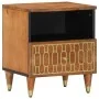 Bedside tables 2 units solid mango wood 40x33x46 cm by , Nightstands - Ref: Foro24-358291, Price: 93,10 €, Discount: %