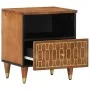 Bedside tables 2 units solid mango wood 40x33x46 cm by , Nightstands - Ref: Foro24-358291, Price: 93,10 €, Discount: %
