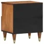 Bedside tables 2 units solid mango wood 40x33x46 cm by , Nightstands - Ref: Foro24-358291, Price: 93,10 €, Discount: %