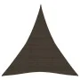 Sail awning HDPE brown 160 g/m² 5x6x6 m by vidaXL, Umbrellas - Ref: Foro24-311813, Price: 49,43 €, Discount: %