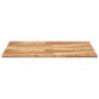 Solid untreated acacia wood desktop board 100x80x2 cm by , Desk accessories and products - Ref: Foro24-3279760, Price: 107,74...