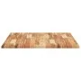 Solid untreated acacia wood desktop board 100x80x2 cm by , Desk accessories and products - Ref: Foro24-3279760, Price: 105,58...