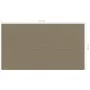 Taupegraue Zeltmatte 250x450 cm von vidaXL, Zeltzubehör - Ref: Foro24-310744, Preis: 31,77 €, Rabatt: %