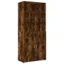 Tall smoked oak engineered wood sideboard 80x42.5x249 cm by , Sideboards - Ref: Foro24-3281361, Price: 246,37 €, Discount: %