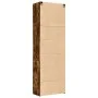 Tall smoked oak engineered wood sideboard 80x42.5x249 cm by , Sideboards - Ref: Foro24-3281361, Price: 246,37 €, Discount: %