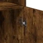 Aparador alto madera de ingeniería roble ahumado 80x42,5x249 cm de , Aparadores - Ref: Foro24-3281361, Precio: 245,88 €, Desc...