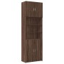 Aparador alto madera de ingeniería marrón roble 80x42,5x249 cm de , Aparadores - Ref: Foro24-3281363, Precio: 266,64 €