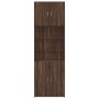 Aparador alto madera de ingeniería marrón roble 80x42,5x249 cm de , Aparadores - Ref: Foro24-3281363, Precio: 266,64 €