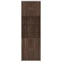 Aparador alto madera de ingeniería marrón roble 80x42,5x249 cm de , Aparadores - Ref: Foro24-3281363, Precio: 249,42 €, Descu...