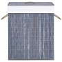 Wäschekorb aus Bambus einteilig grau 83 l von vidaXL, Wäschekörbe - Ref: Foro24-320756, Preis: 33,28 €, Rabatt: %