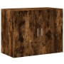 Hoher Schrank aus geräucherter Eichen-Ingenieurholz 80x42,5x249 cm. von , Sideboards - Ref: Foro24-3281368, Preis: 273,46 €, ...