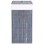 Wäschekorb aus Bambus einteilig grau 83 l von vidaXL, Wäschekörbe - Ref: Foro24-320756, Preis: 32,00 €, Rabatt: %