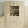 Engineered wood sideboard in Sonoma oak, 80x42.5x185 cm. by , Sideboards - Ref: Foro24-3281380, Price: 178,15 €, Discount: %