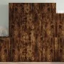 Smoked oak engineered wood sideboard 80x42.5x185 cm by , Sideboards - Ref: Foro24-3281438, Price: 198,83 €, Discount: %