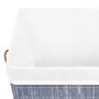 Wäschekorb aus Bambus einteilig grau 83 l von vidaXL, Wäschekörbe - Ref: Foro24-320756, Preis: 33,28 €, Rabatt: %