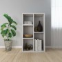 Weißes Sperrholzregal/Sideboard 50x25x80 cm von vidaXL, Bücherregale und Regale - Ref: Foro24-800162, Preis: 42,76 €, Rabatt: %
