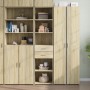Engineered wood sideboard in Sonoma oak, 45x42.5x185 cm by , Sideboards - Ref: Foro24-3281450, Price: 127,88 €, Discount: %