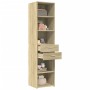 Engineered wood sideboard in Sonoma oak, 45x42.5x185 cm by , Sideboards - Ref: Foro24-3281450, Price: 127,88 €, Discount: %