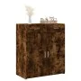 Aparador de madera de ingeniería roble ahumado 80x42,5x93 cm de , Aparadores - Ref: Foro24-3281473, Precio: 132,33 €, Descuen...