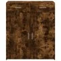 Aparador de madera de ingeniería roble ahumado 80x42,5x93 cm de , Aparadores - Ref: Foro24-3281473, Precio: 132,33 €, Descuen...