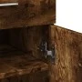 Aparador de madera de ingeniería roble ahumado 80x42,5x93 cm de , Aparadores - Ref: Foro24-3281473, Precio: 132,33 €, Descuen...