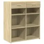 Engineered wood sideboard in Sonoma oak, 80x42.5x93 cm by , Sideboards - Ref: Foro24-3281478, Price: 94,27 €, Discount: %
