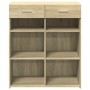 Engineered wood sideboard in Sonoma oak, 80x42.5x93 cm by , Sideboards - Ref: Foro24-3281478, Price: 95,41 €, Discount: %