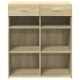 Engineered wood sideboard in Sonoma oak, 80x42.5x93 cm by , Sideboards - Ref: Foro24-3281478, Price: 94,27 €, Discount: %