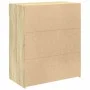 Aparador de madera de ingeniería roble Sonoma 80x42,5x93 cm de , Aparadores - Ref: Foro24-3281478, Precio: 94,26 €, Descuento: %